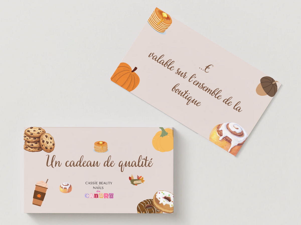 Carte Cadeau Cassie Beauty Nails alias Candra