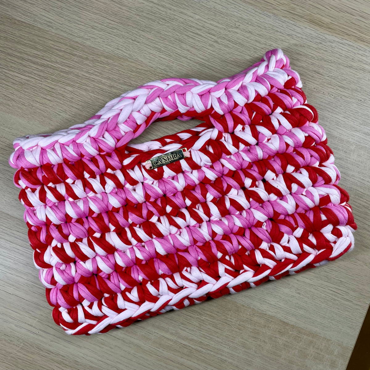 Naïade Rouge, rose pâle et rose, taille M