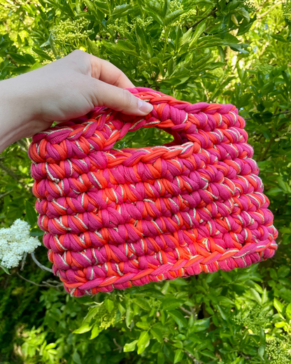 Alba fuchsia, orange et doré, taille S